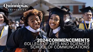 2024 Quinnipiac University College of Arts amp Sciences and School of Communications Commencements [upl. by Yelnats]