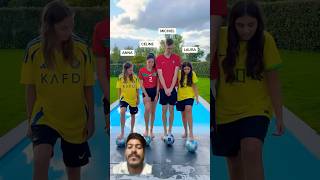 Girls vs boy football ⚽️ challenge shortsfeed trending viralvideo viralshorts football [upl. by Randolph139]