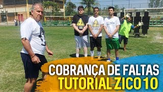 TUTORIAL 1 ZICO ENSINA A BATER FALTA feat CANAL DE SOLA  Canal Zico 10 [upl. by Elocim224]