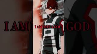 MATERIAL GURL ✨✨✨ canon vs fanon lololol anime animeedit mha shototodoroki [upl. by Osber]