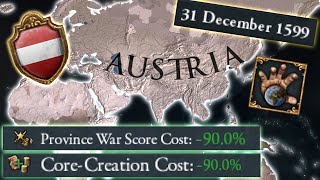 Austria PRE 1600 WORLD CONQUEST Part 1 [upl. by Marigolde]