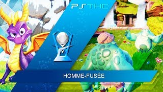 Spyro the Dragon  Rocketeer Trophy Guide  Trophée Homme fusée [upl. by Eynaffit]