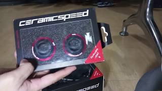 Unboxing Ceramicspeed OSPW BB86 Pressfit amp chain KMC DLC 11 original [upl. by Cirenoj]