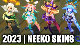 ALL NEEKO SKINS SPOTLIGHT 2023 REWORK  League of Legends [upl. by Harpole434]