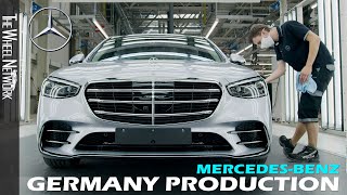 MercedesBenz Production in Germany [upl. by Bej508]