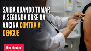 BH COMEÇA A APLICAR A SEGUNDA DOSE DA VACINA CONTRA A DENGUE NESTA SEGUNDA [upl. by Cr]