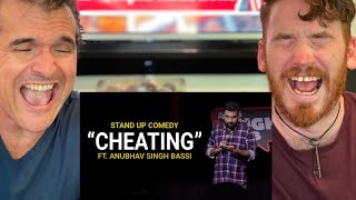 ANUBHAV SINGH BASSI  Cheating  Stand Up Comedy REACTION [upl. by Ahsaela854]