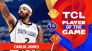 Carlik Jones 17 PTS  TCL Player Of The Game  SSD vs PHI  FIBA Basketball World Cup 2023 [upl. by Wenz]