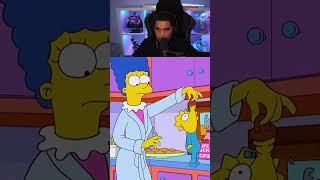 Minos react au Simpson simpsons thesimpsons drole [upl. by Qerat]