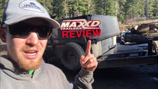 MAXXD 7X14 REVIEW  1 year dump trailer review [upl. by Lanti]