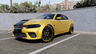 BeamNG Picking Up My Custom Redeye Jailbreak Charger👁️👄👁️🔥🔥 [upl. by Kassaraba]