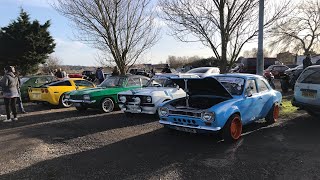 Short walk round morning new year day 2022 local car meet at the cafe in sheerness [upl. by Hsotnas656]