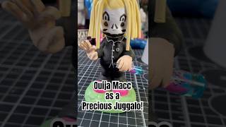 Custom painted and sculpted Ouija Macc juggalo repaint art ouijamacc shorts OuijaMacc [upl. by Salita]