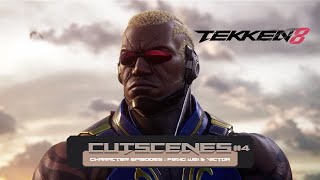 Cutscenes 4  Character Episodes Feng Wei amp Victor Chevalier  Tekken 8 [upl. by Mohkos]