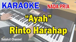 AYAH ll KARAOKE AYAH ll DIMANA AKAN KUCARI ll RINTO HARAHAP ll NADA PRIA ADO [upl. by Herv681]