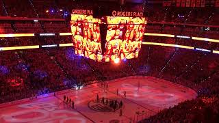 Edmonton Oilers vs Florida Panthers  Game 3  PreGame quotLets Go Oilersquot Chant [upl. by Benedikt]