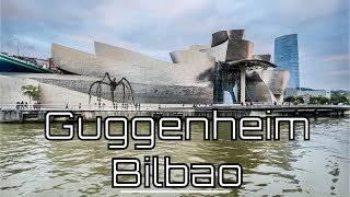 ✨ GUGGENHEIM Bilbao Museum ✨ PANORAMIC VIEW [upl. by Fidellas39]