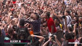 BlocBoy JB turns up performing Shoot  Rolling Loud [upl. by Johppah]