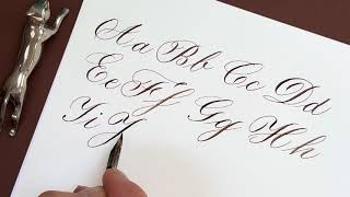 Calligraphy  Copperplate [upl. by Reld]