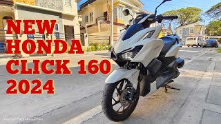 HONDA CLICK 160 2024 PRESYO NG HONDA CLICK NGAYONG 2024 [upl. by Yrolam]