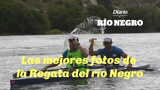 Las mejores fotos de la Regata del río Negro [upl. by Ressler]