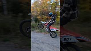 CRF150F Flyby Wheelie [upl. by Cecil]