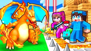 POKEMON vs SECURITY HOUSE in Minecraft [upl. by Hayyim999]