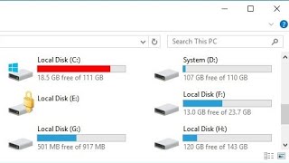 How to hide your drives in your computer itanalysts [upl. by Enilrad542]