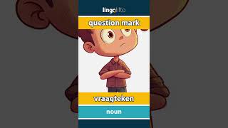 🇬🇧🇳🇱 question mark  vraagteken  learn English  laten we Engels leren [upl. by Nanreik]