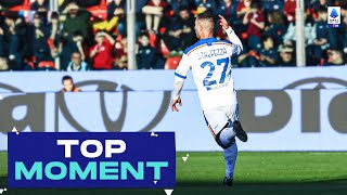 Strefezza fires one into the top corner  Top Moment  CremoneseLecce  Serie A 202223 [upl. by Hance]