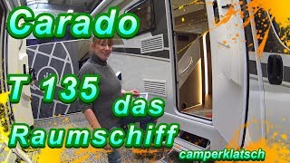 Carado T 135 💥 das RAUMSCHIFF mit Kochinsel 💥 Wohnmobil Test  Review [upl. by Nnylsia]