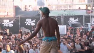 Tyler The Creator Performs quotCherry Bombquot and quotSmuckersquot on Jimmy Kimmel Live [upl. by Nahsyar]