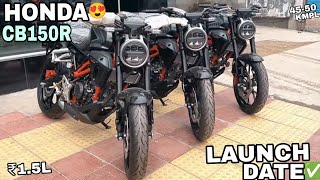 UPCOMING NEW HONDA CB150R EXMOTION CB150R EXMOTION LAUNCH DATE  EXPECT PRICE IN INDIA [upl. by Nosreg]