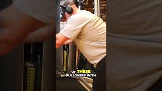 Proper pullovers pullover back backworkout bodybuilding bodybuilder form [upl. by Tiebold985]