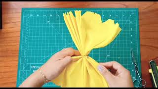 DIY CREPE PAPER FLOWER BALLS  PAPER FLOWER POM POM BALLS [upl. by Gnuh858]