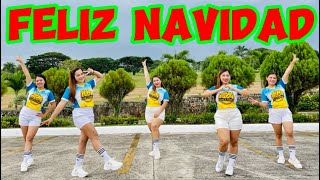 FELIZ NAVIDAD  CHRISTMAS REMIX  CHRISTMAS DANCE WORKOUT [upl. by Yenruoj]