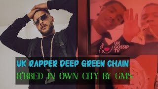 Uk rapper Deep Green rbbed for his chain and watch in his own city ukrap music trending [upl. by Croydon]