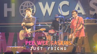 PEE WEE GASKINS  biarlah JUST FRIEND LIVE AT JEC [upl. by Resaec120]