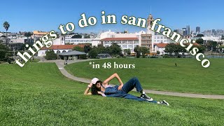 things to do in san francisco in 48 hours travel vlog [upl. by Bartosch]