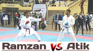 Ramzan vs Atik FINAL 26th National Karate Championships2020 [upl. by Arly613]