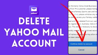 How to Delete Yahoo Email Account 2024 [upl. by Anissa]