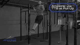 TRACTIONS et TOES TO BAR au CROSSFIT [upl. by Crean]