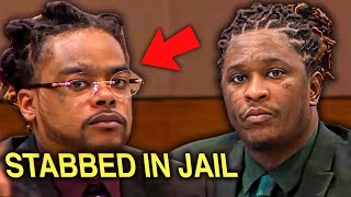 Young Thug CoDefendant Stabbed in Jail  YSL Rico Trial DELAYED [upl. by Atinaej]