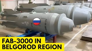 Russians dropped a threeton FAB3000 bomb on Belgorod Oblast which is in Russia [upl. by Iror447]