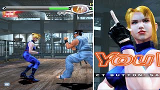 Virtua Fighter 4 Evolution Playstation 2 HD Textures Final Tuned Arc Naomi Pack Port Sarah Gameplay [upl. by Uah]