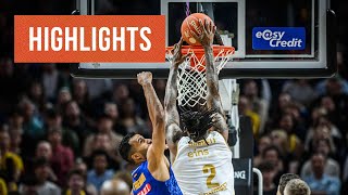 HF1 PlayOff Highlights Alba Berlin  NINERS Chemnitz Saison 20232024 [upl. by Arten209]