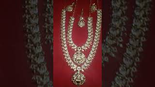 impon long haram necklace earrings combo set hand made life time usage CT9840605038 [upl. by Douglas702]