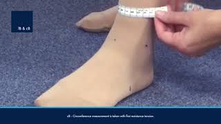 HOW TO measure all areas for SIGVARIS GROUP flat knit medical compression [upl. by Strickler]