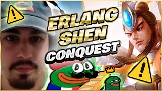 ERLANG SHEN BIEN TRANQUILET  Julio  Smite Ranked Conquest DuoQ Dani 🚨 [upl. by Rhody]