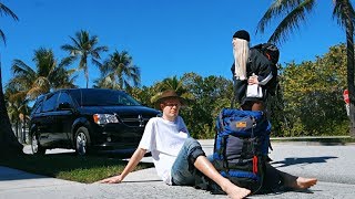 WIR WOHNEN JETZT IM AUTO IN MIAMI USA  TAG 2 [upl. by Attenoj877]